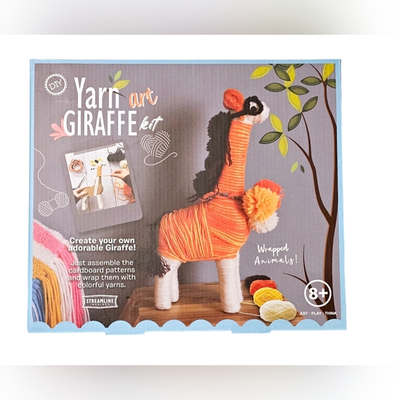 DIU Yarn Art Kit Giraffe New in the Box Sealed - Picture 3 of 7